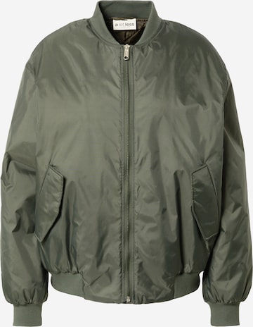 A LOT LESS Between-season jacket 'Astrid' in Green: front