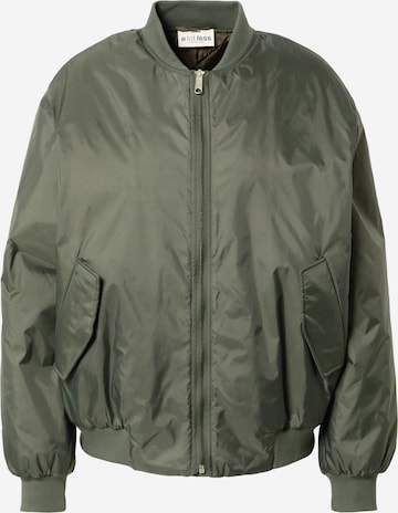 A LOT LESS Between-Season Jacket 'Astrid' in Green: front