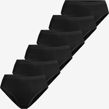 CON-TA Panty 'Modal' in Black: front