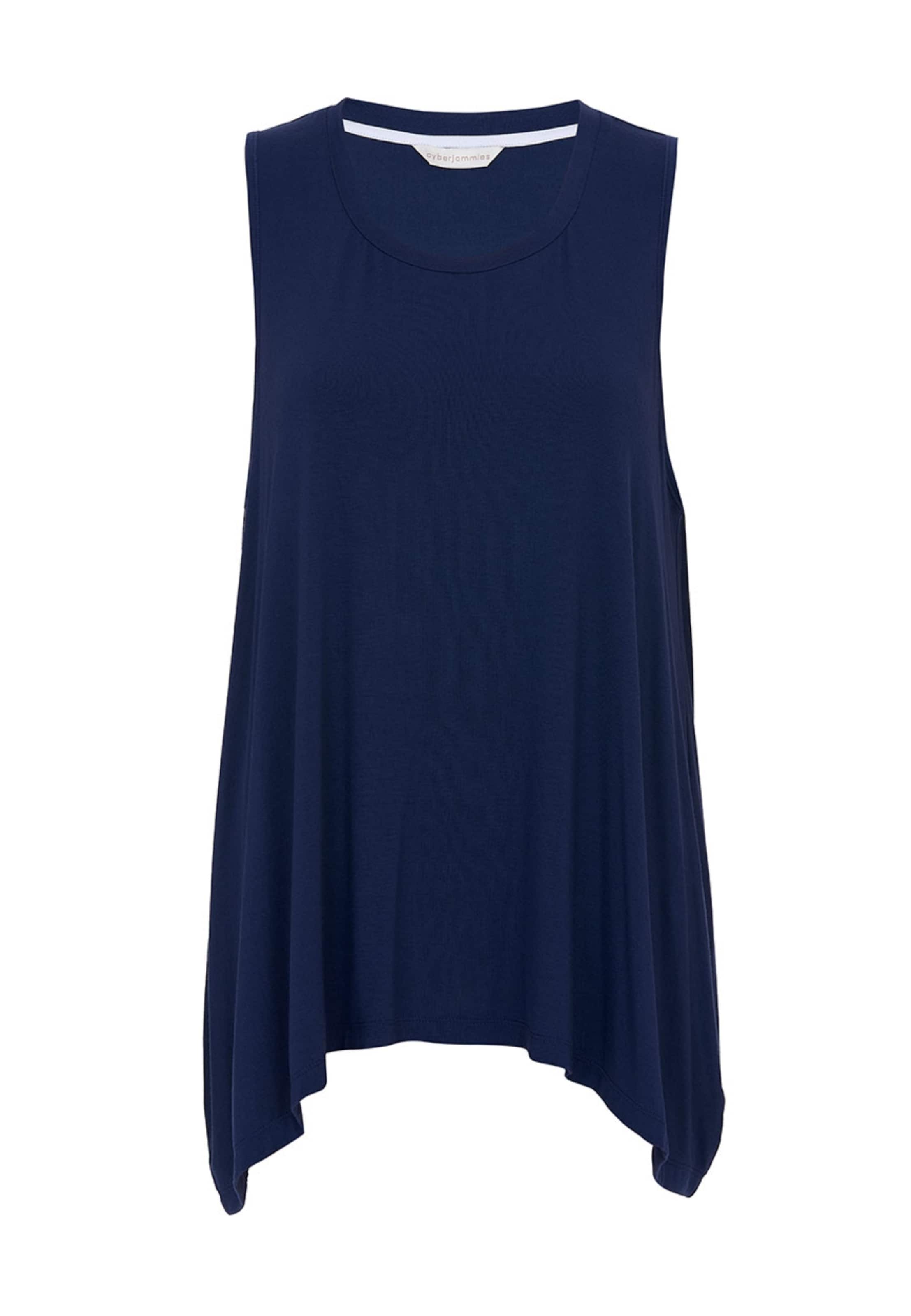 Cyberjammies Top 'Marina Relaxed' in Blauw: voorkant