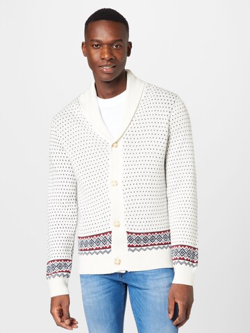 Vestes en maille Lindbergh en beige : devant