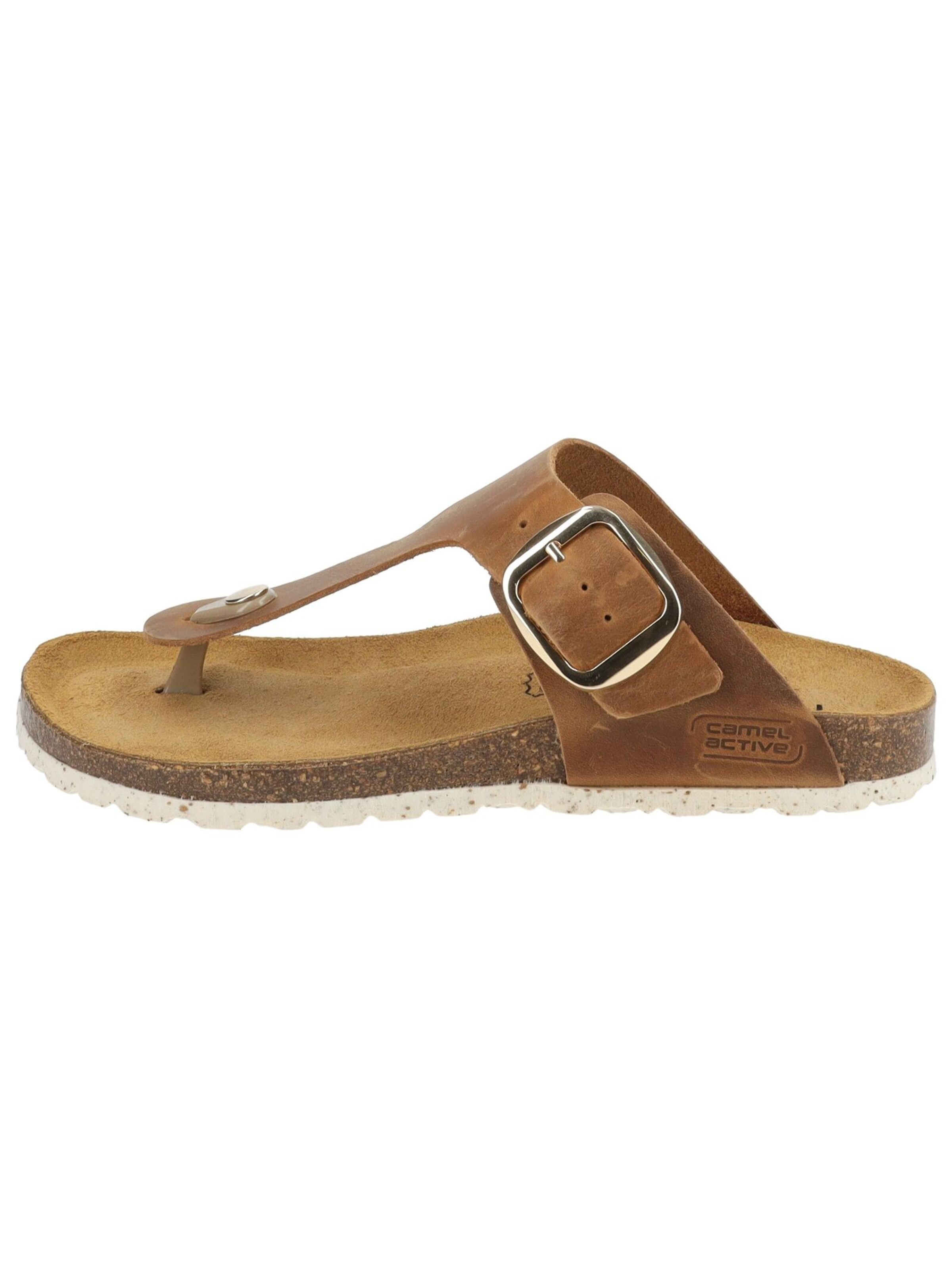CAMEL ACTIVE T-Bar Sandals in Brown