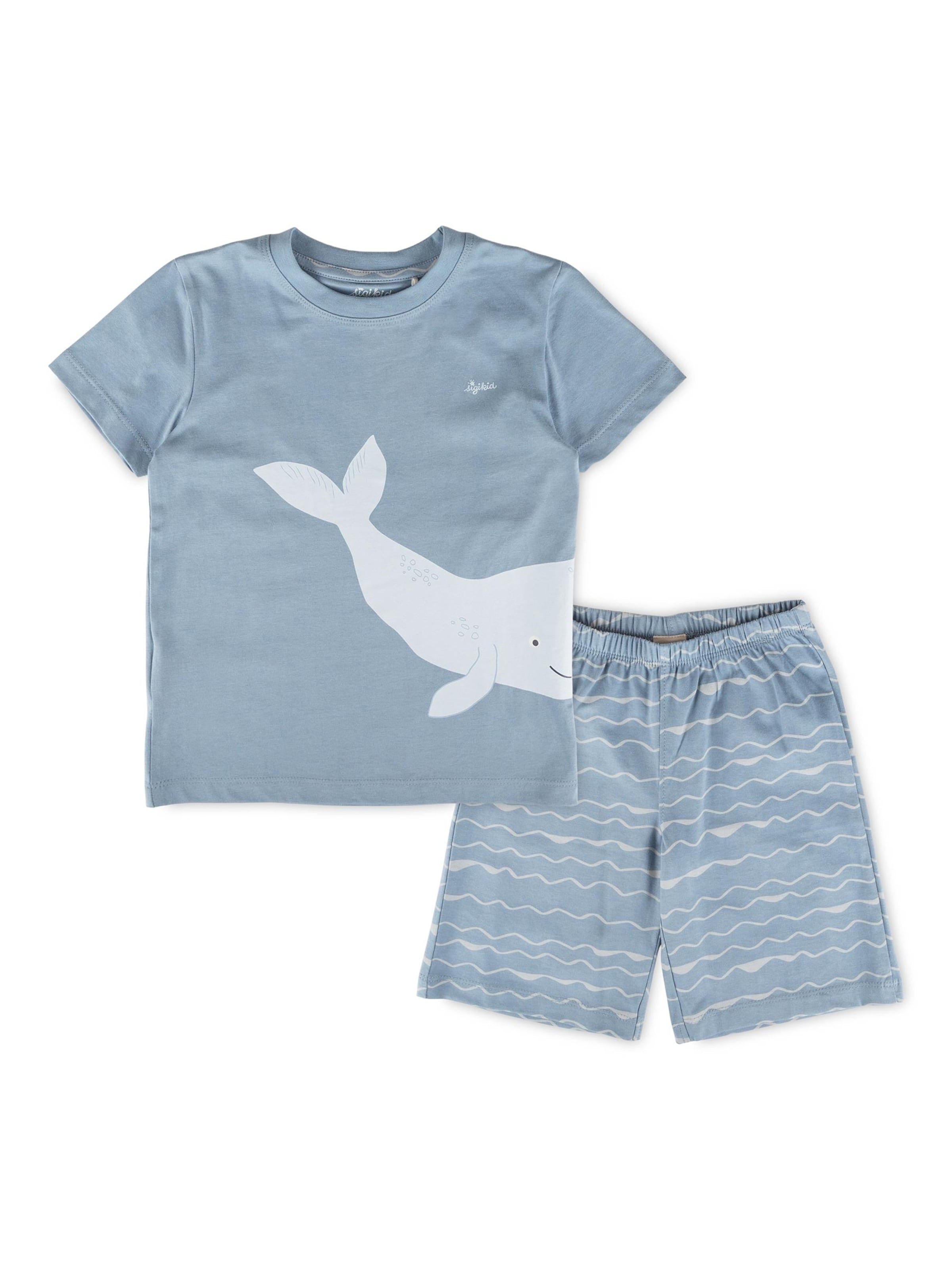 SIGIKID Pajamas in Blue: front