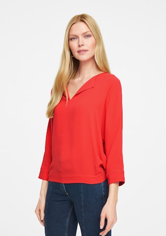 COMMA Blouse in Red: front