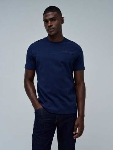T-Shirt Salsa Jeans en bleu : devant