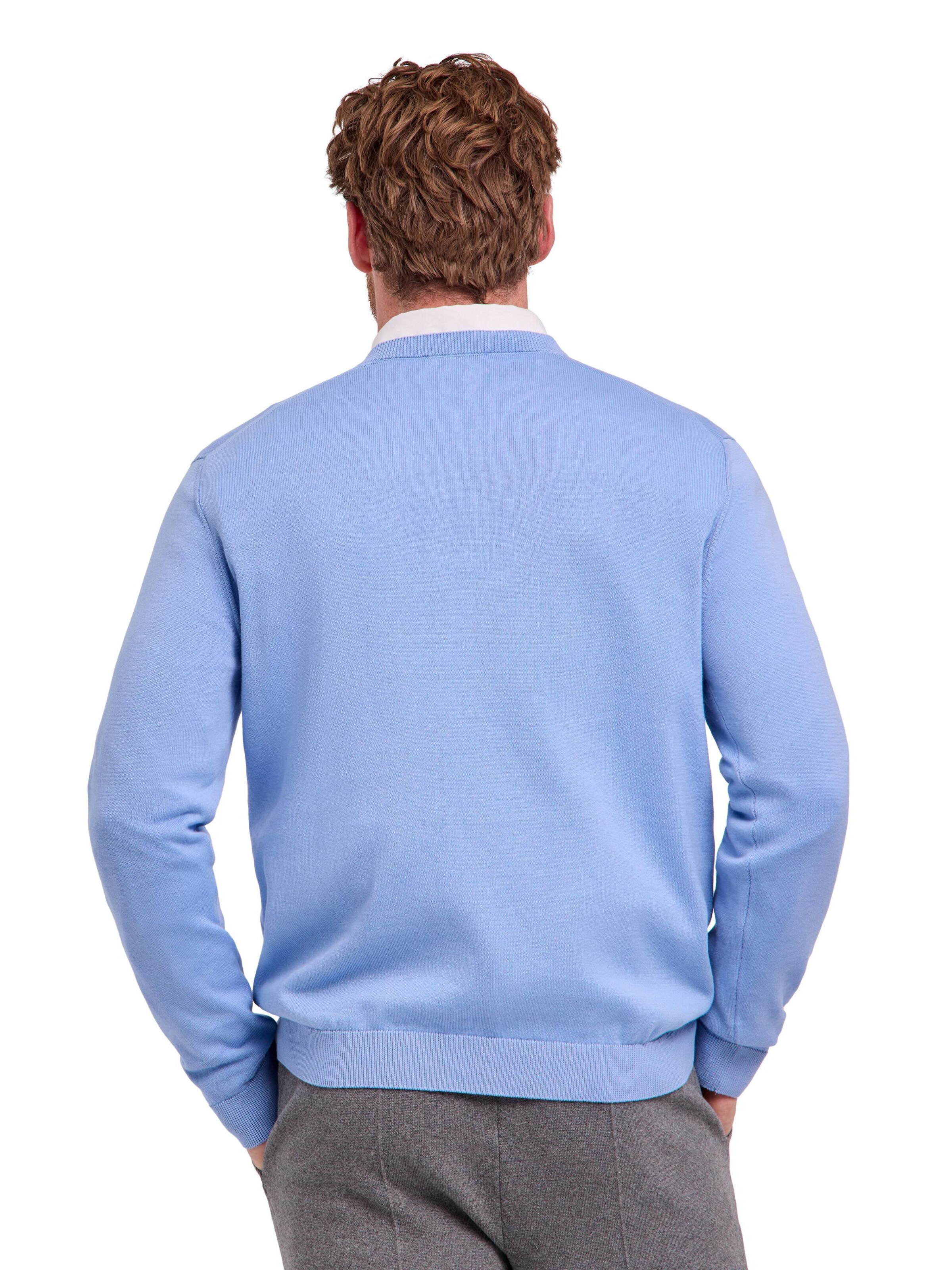 FALKE Pullover 'Pure Cotton'‌‌‌ in Blau