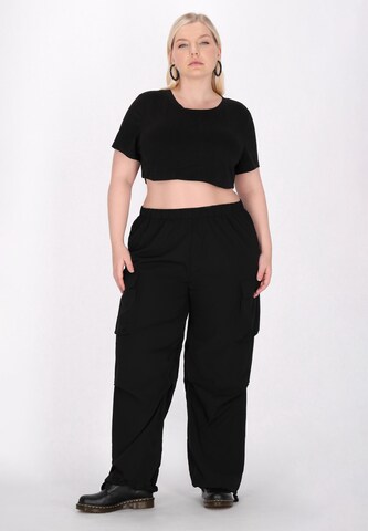 myMo ROCKS Loosefit Broek in Zwart