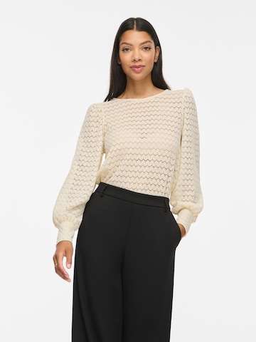 Camicia da donna 'VIDano' di VILA in beige: frontale