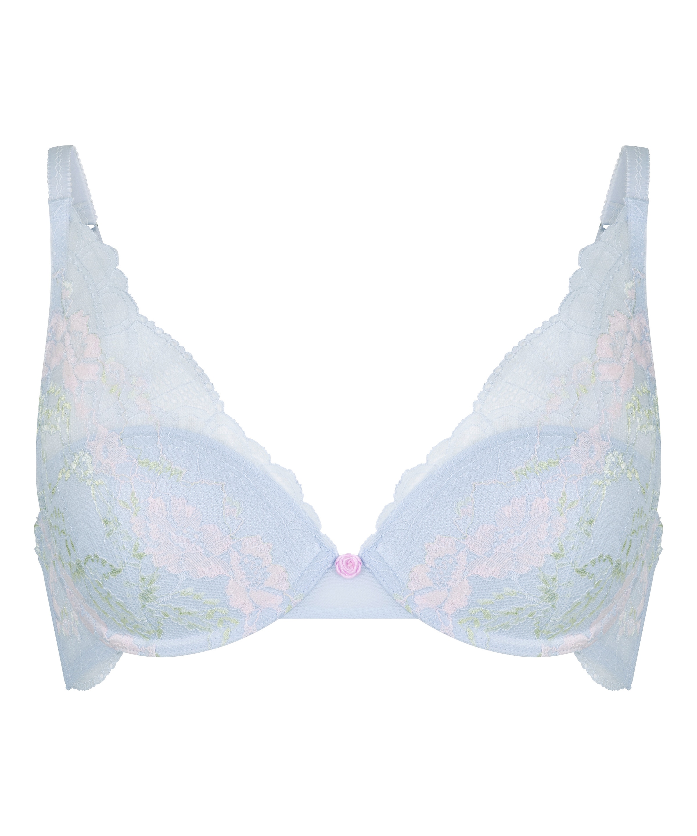 Hunkemöller T-Shirt BH 'Miri' in Blau: Vorderseite