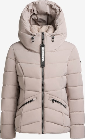 Giacca invernale 'HERSCH' di khujo in beige: frontale
