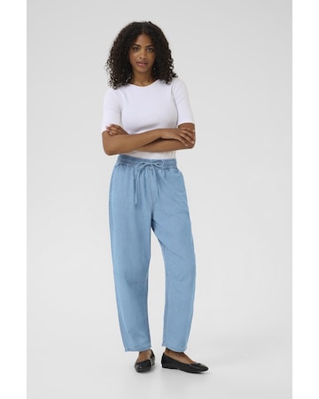 Kaffe Regular Trousers in Blue