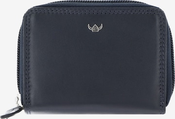 GOLDEN HEAD Portemonnee 'Polo ' in Blauw: voorkant