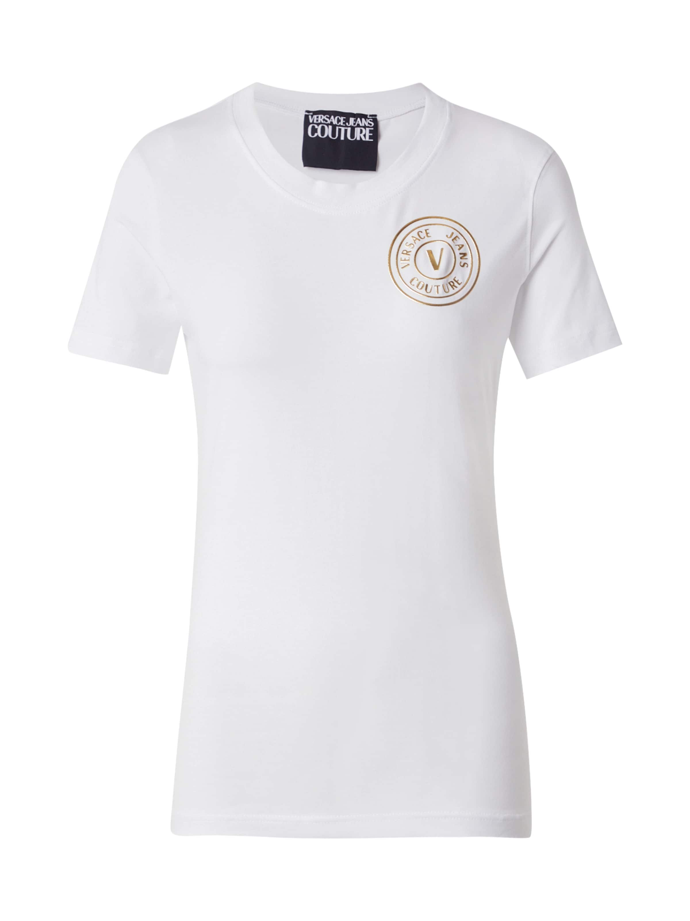 Versace Jeans Couture T-shirt i vit: framsida