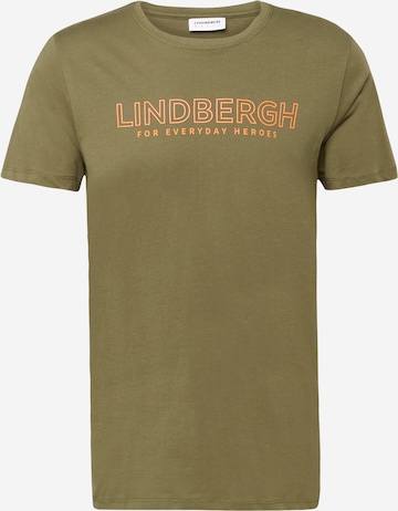 T-Shirt Lindbergh en vert : devant