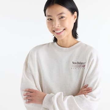 new balance - Sudadera 'Trackside' en blanco