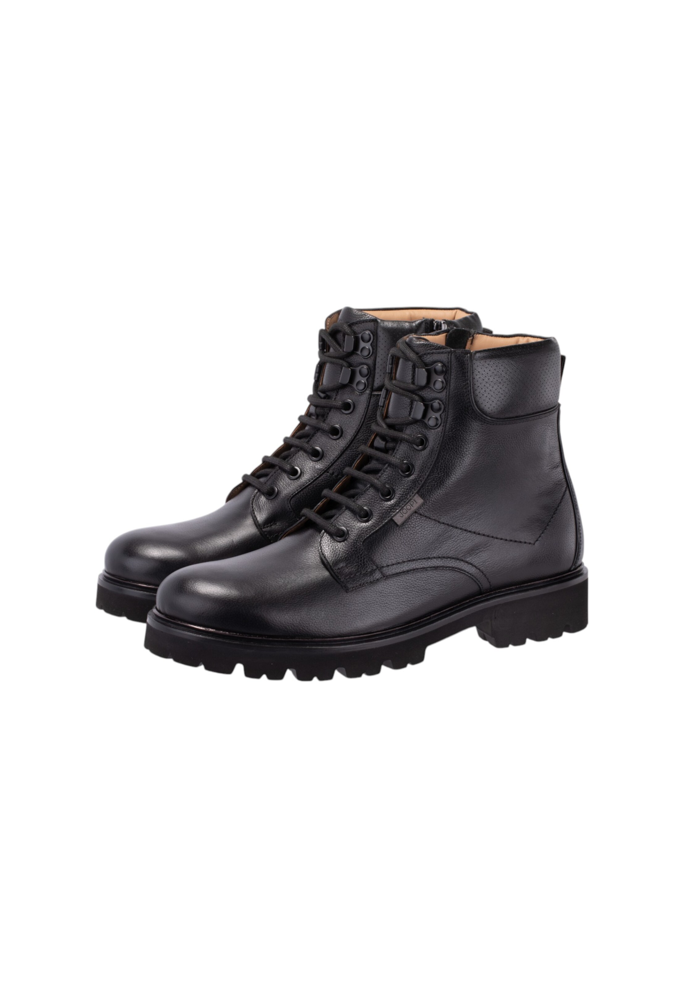 JOOP! Lace-Up Boots in Black