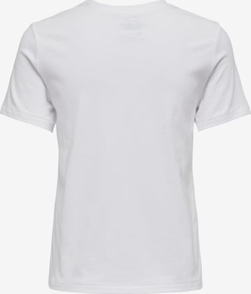 T-shirt 'DISNEY' ONLY en blanc