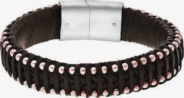 Lucardi Armband 'Urban Story' in Zwart: voorkant