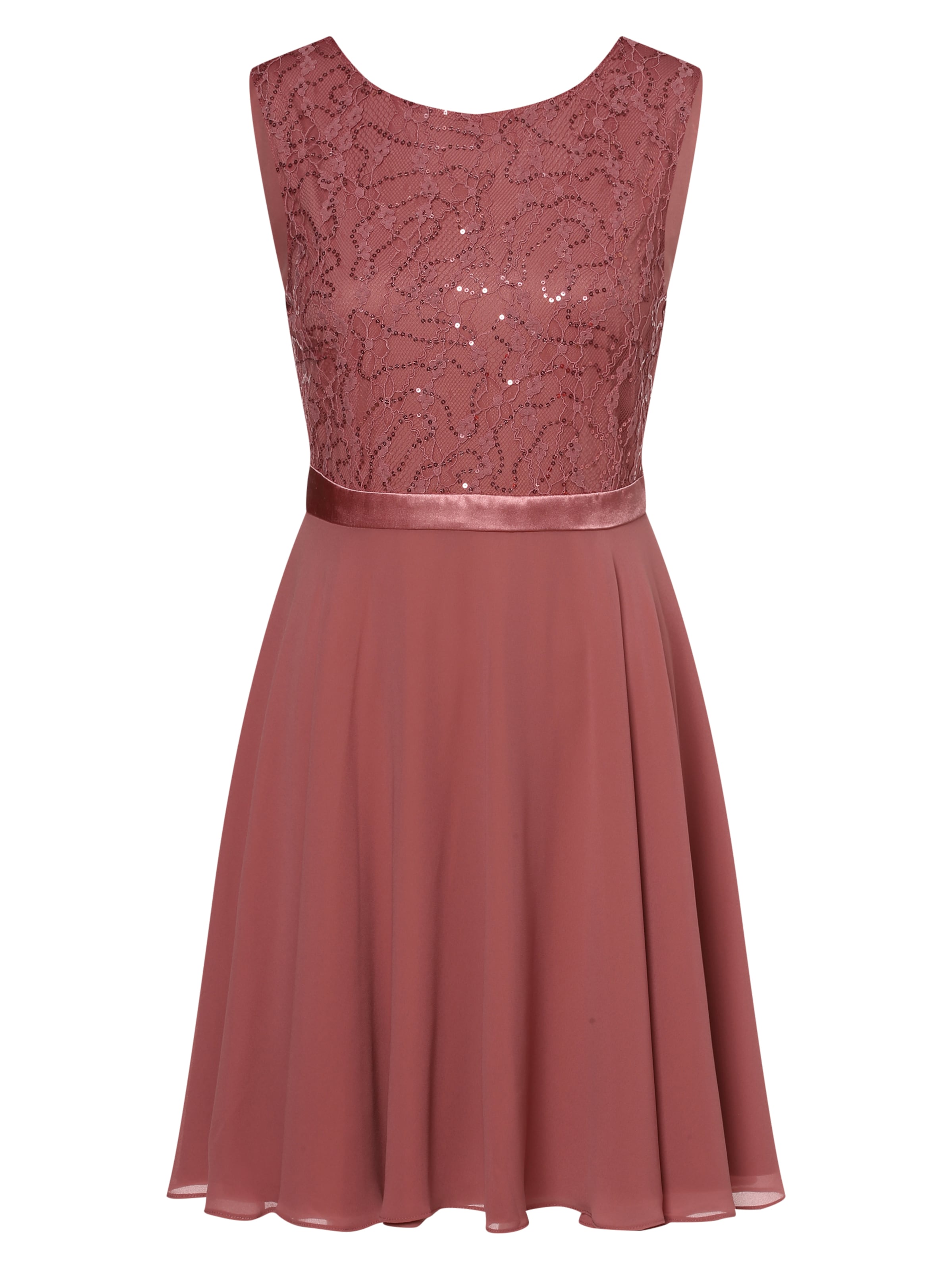 Marie Lund Abendkleid in Pink: Vorderseite