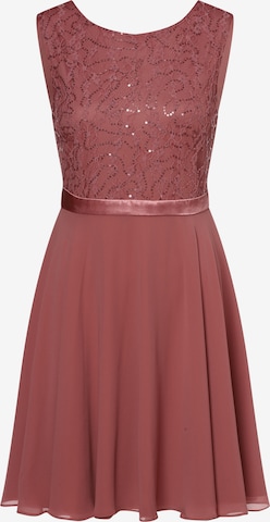 Marie Lund Evening Dress in Pink: front