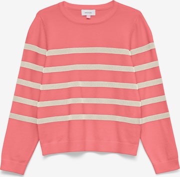 Vero Moda Girl Pullover 'VMSaba' in Orange: Vorderseite