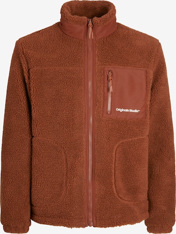 JACK & JONES Tussenjas 'JORVesterbro' in Bruin: voorkant