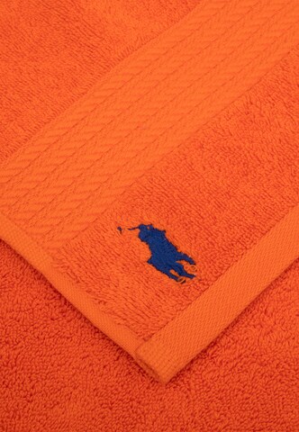 Ralph Lauren Home Waschlappen 'Polo Player' in Orange