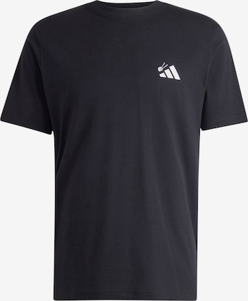 juoda ADIDAS SPORTSWEAR Sportiniai marškinėliai 'SUSHI': priekis