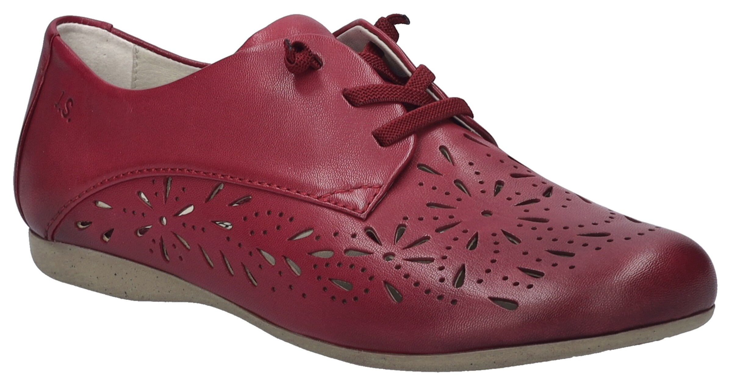 JOSEF SEIBEL Schnürschuh in Rot
