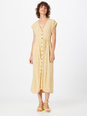 Madewell Dress in Yellow: front