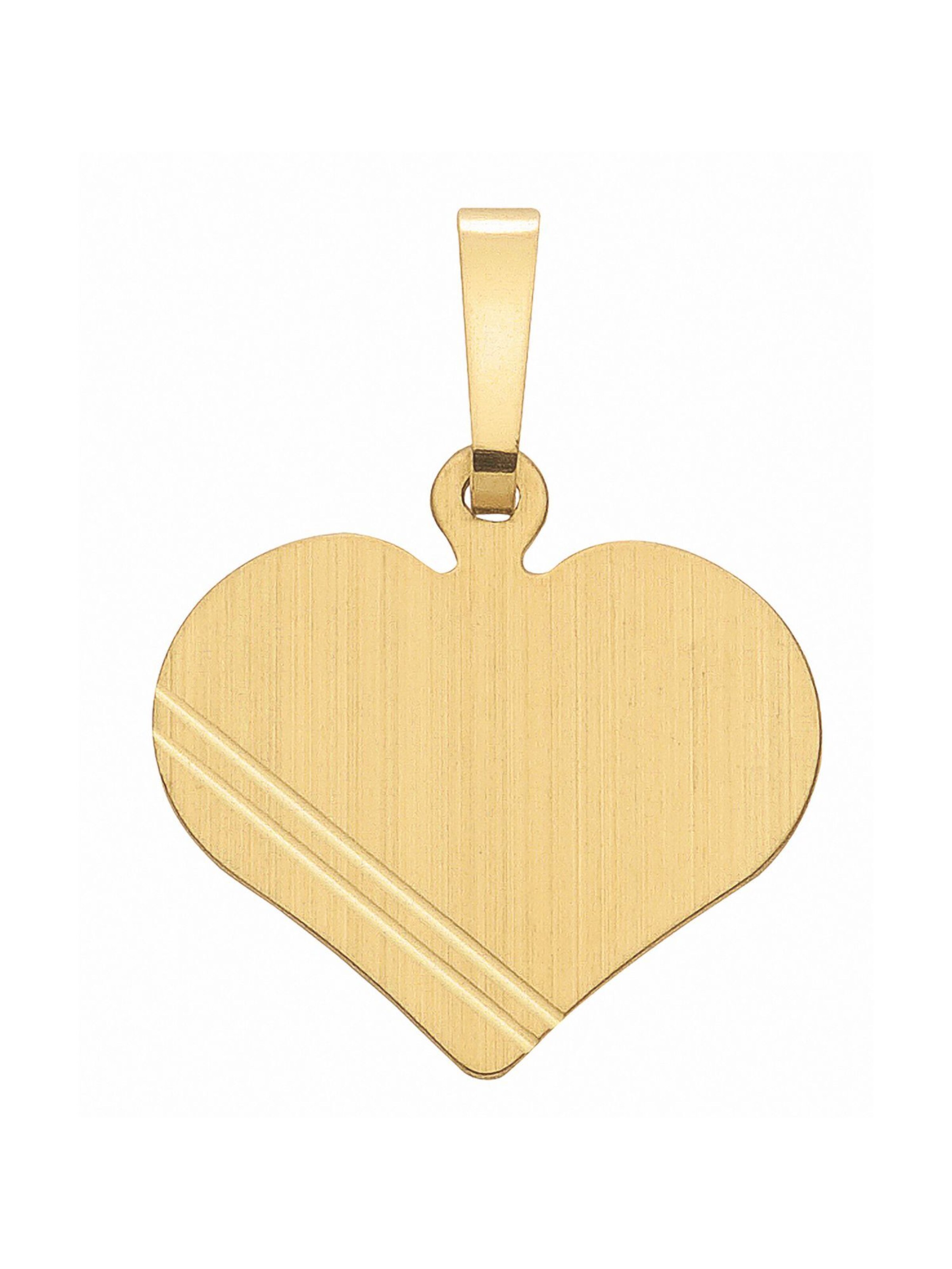 Adelia´s Pendant in Gold: front