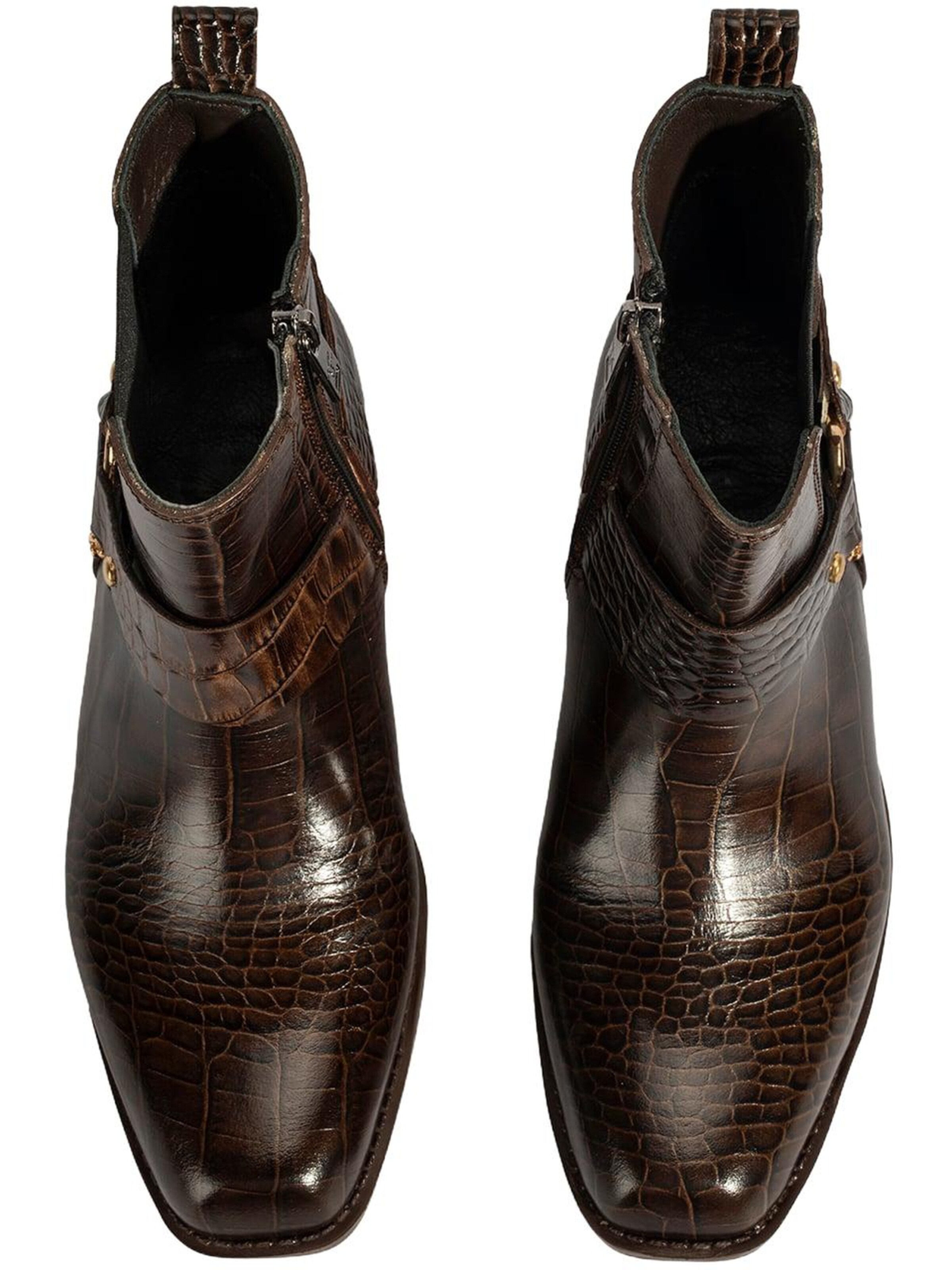 Desa Boots 'Stiefeletten' in Bruin