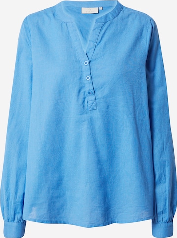 Kaffe Blouse 'Majse' in Blauw: voorkant