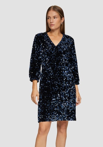 s.Oliver BLACK LABEL Kleid in Blau: Vorderseite