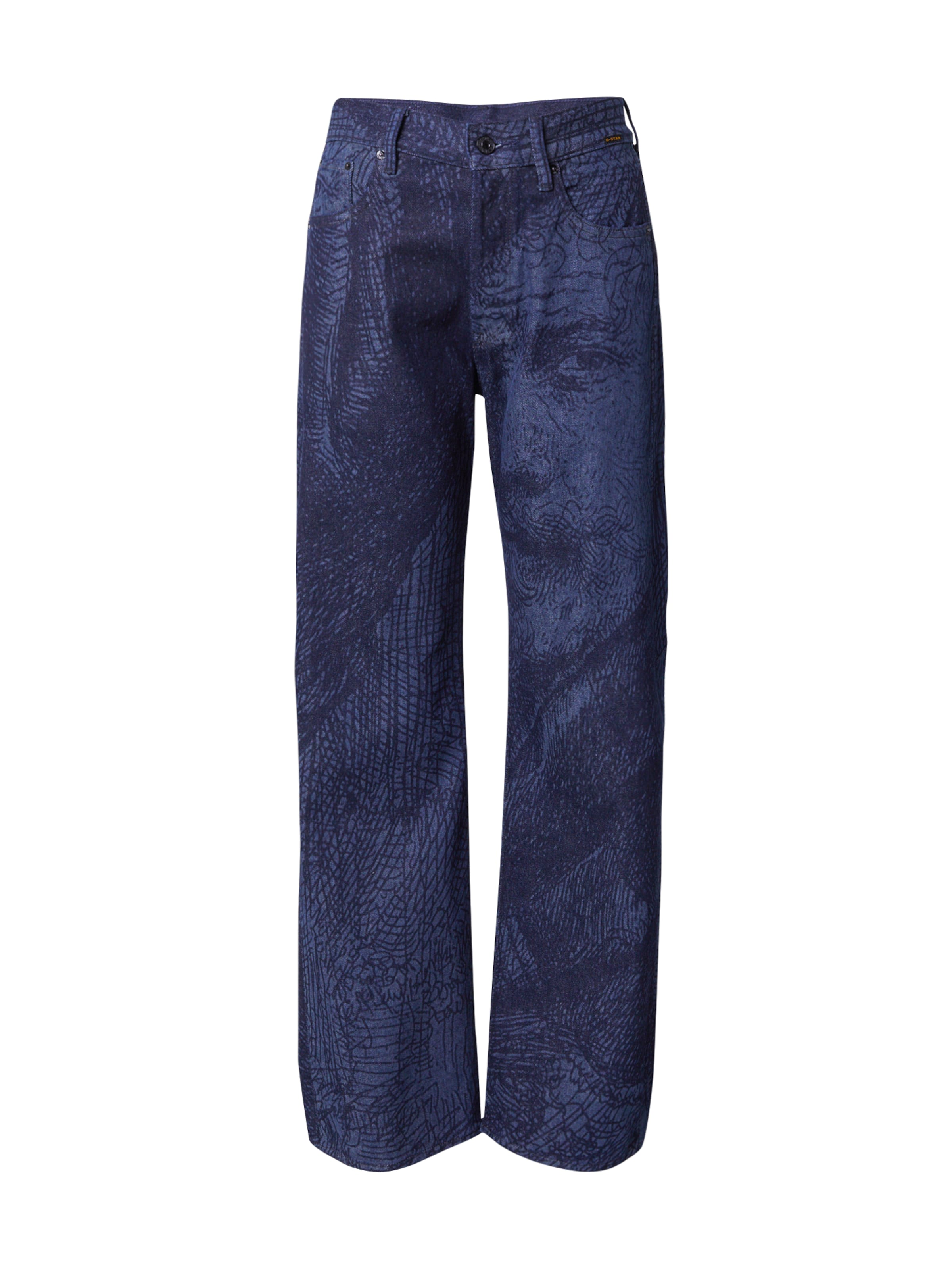 Wide leg Jeans 'Bowey' di G-STAR in blu: frontale