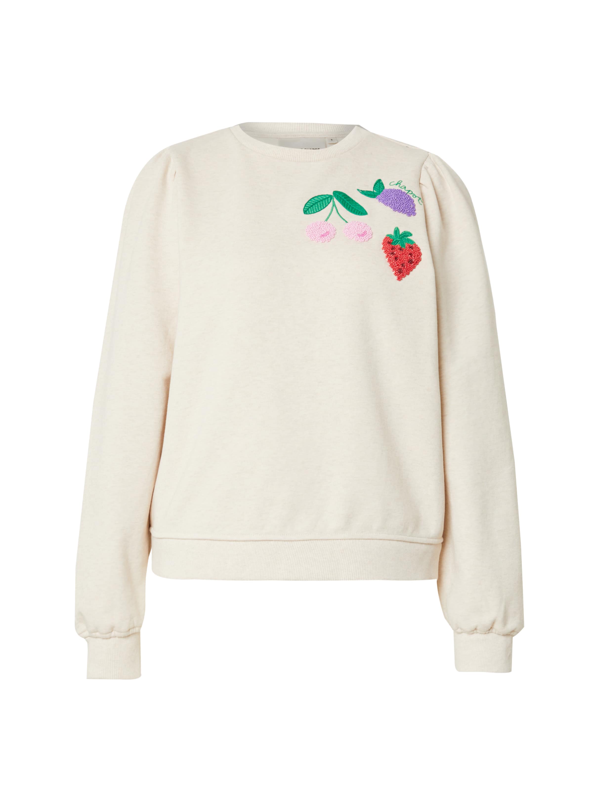 Fabienne Chapot Sweatshirt 'Tina' in Beige: front