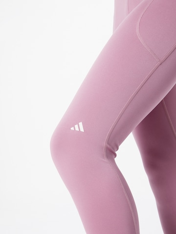 ADIDAS PERFORMANCE Skinny Sportovní kalhoty 'Dailyrun' – pink