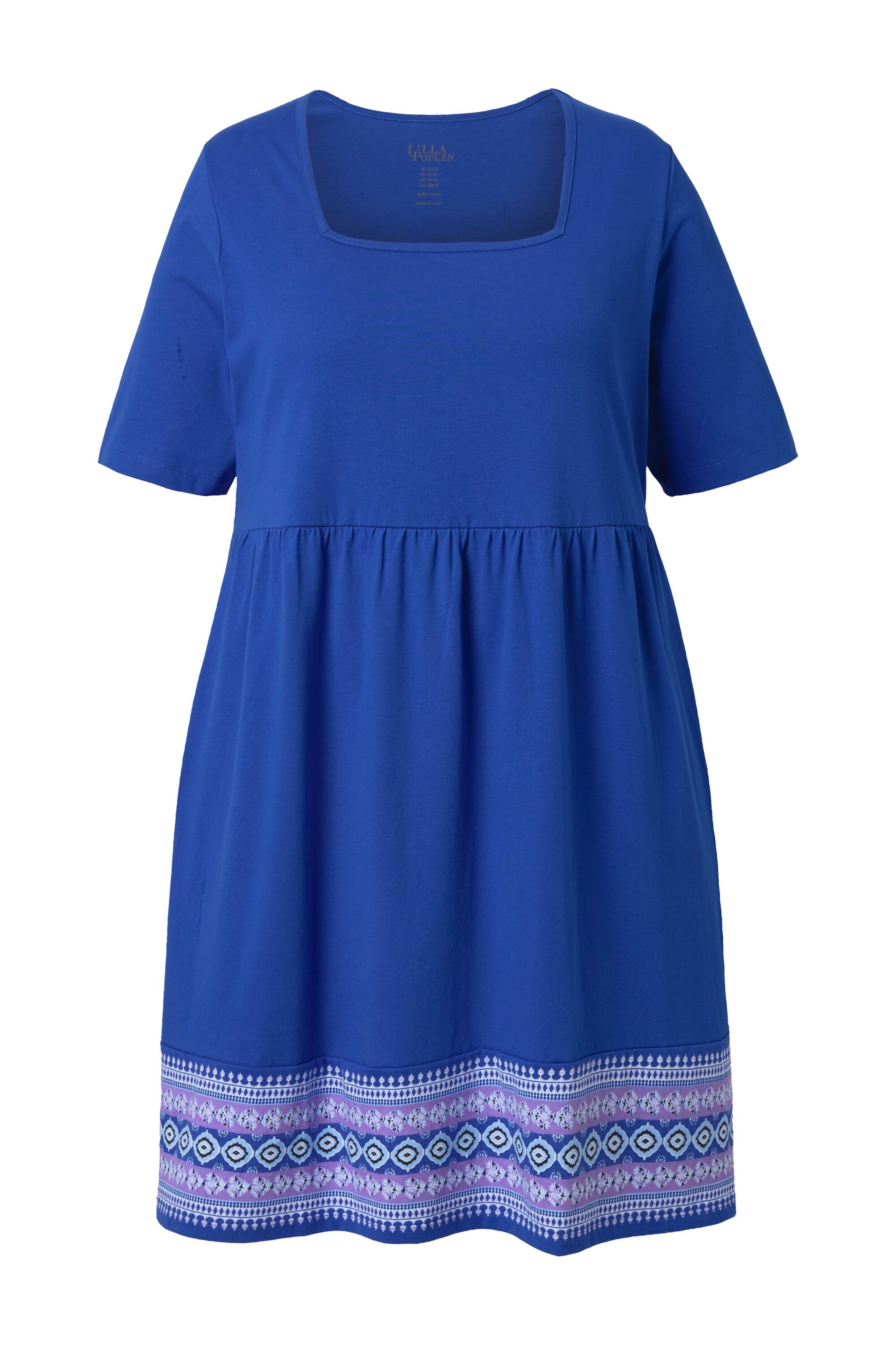 Ulla Popken Dress in Blue: front