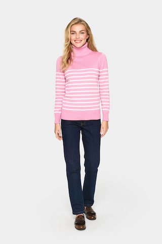 SAINT TROPEZ Trui 'MilaSZ' in Roze