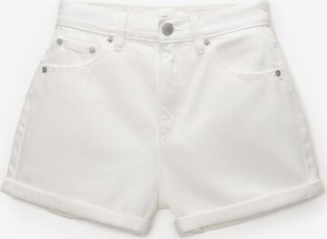 Jean Pull&Bear en blanc : devant