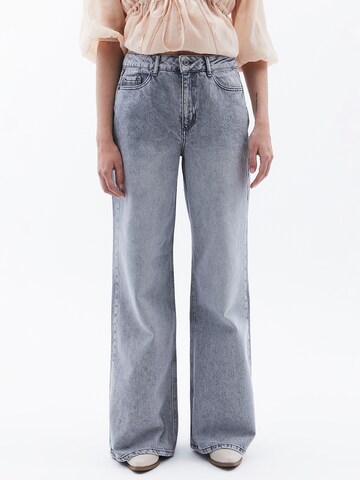 OXXO Wide leg Jeans in Grijs: voorkant