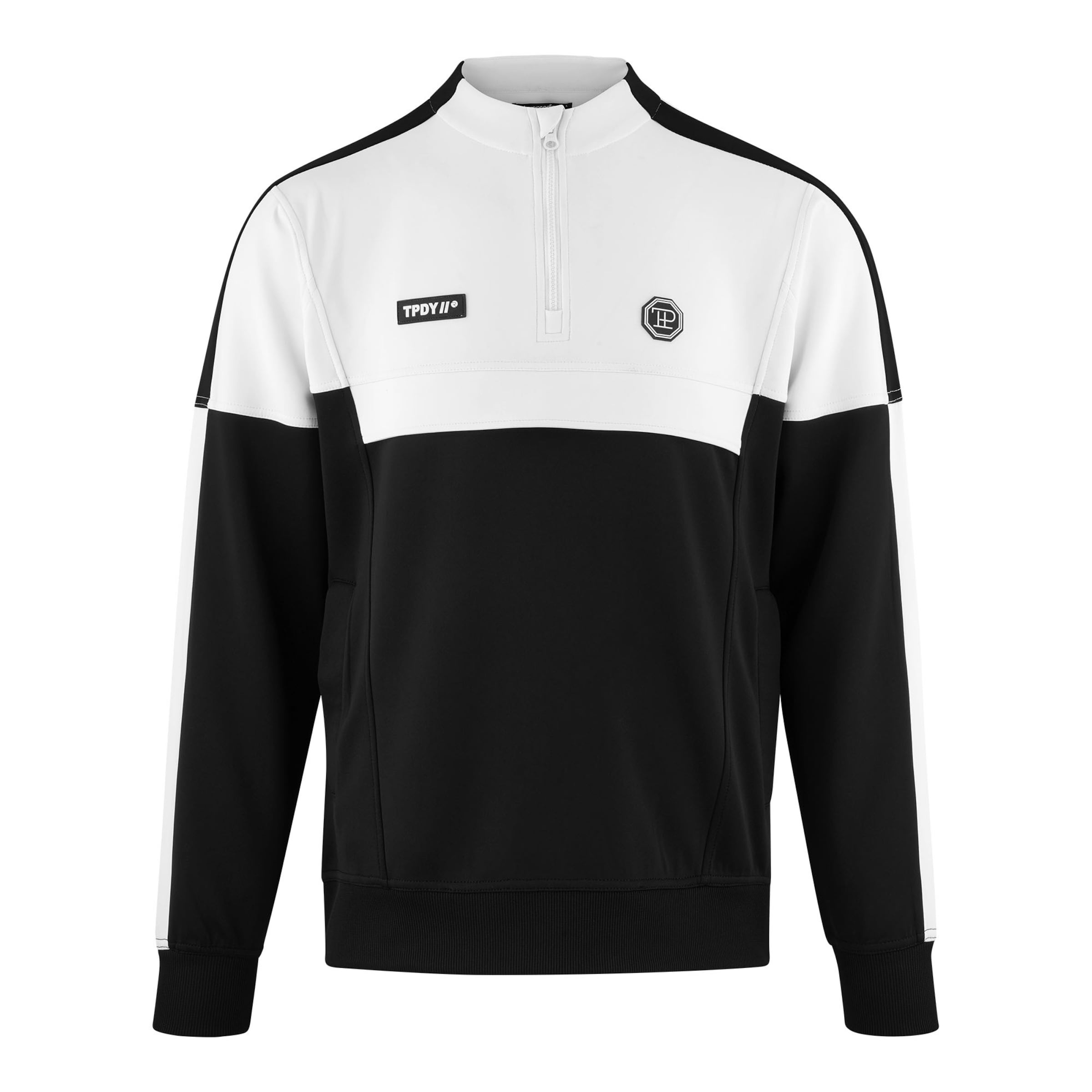 trueprodigy - Sudadera 'Owen' en negro: frente