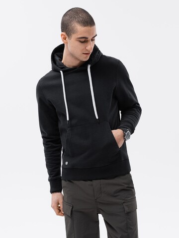 Ombre Sweatshirt 'B1147' in Black: front