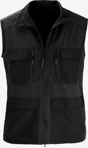 normani Sportbodywarmer 'Elk' in Zwart