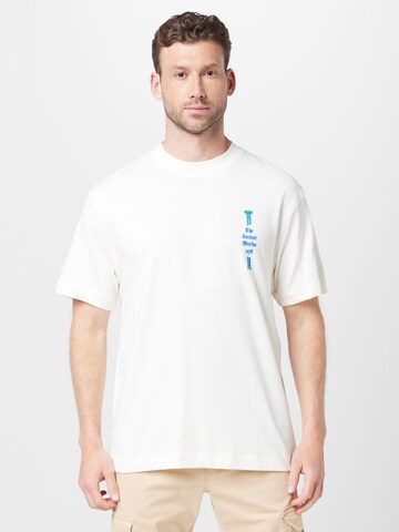 Maglietta di TOPMAN in bianco: frontale