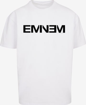 F4NT4STIC Shirt 'Eminem' in Wit: voorkant
