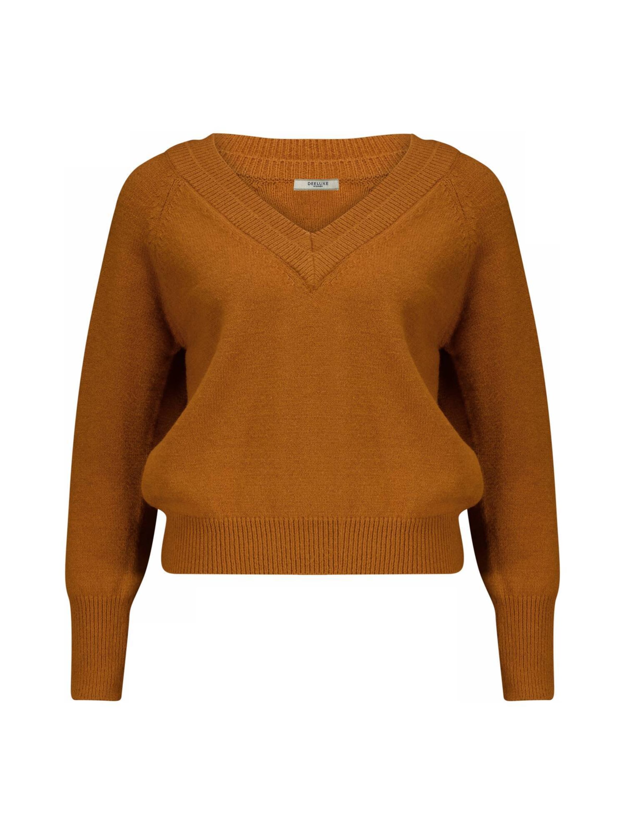 Deeluxe Trui 'BERILDE' in Bruin: voorkant