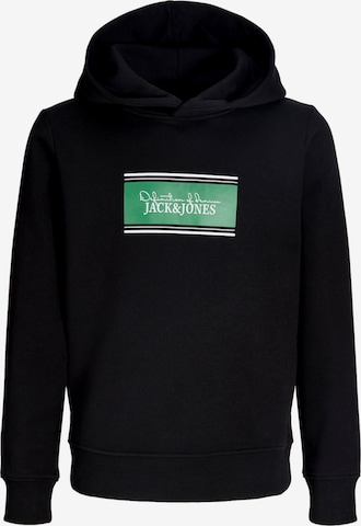 Jack & Jones Junior Sweatshirt 'JJBuster' i svart: framsida