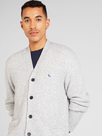 Abercrombie & Fitch Knit cardigan in Grey