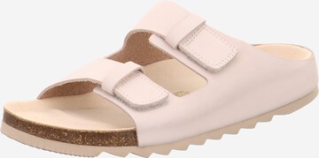 Legero Mules 'Clear' in Beige: front